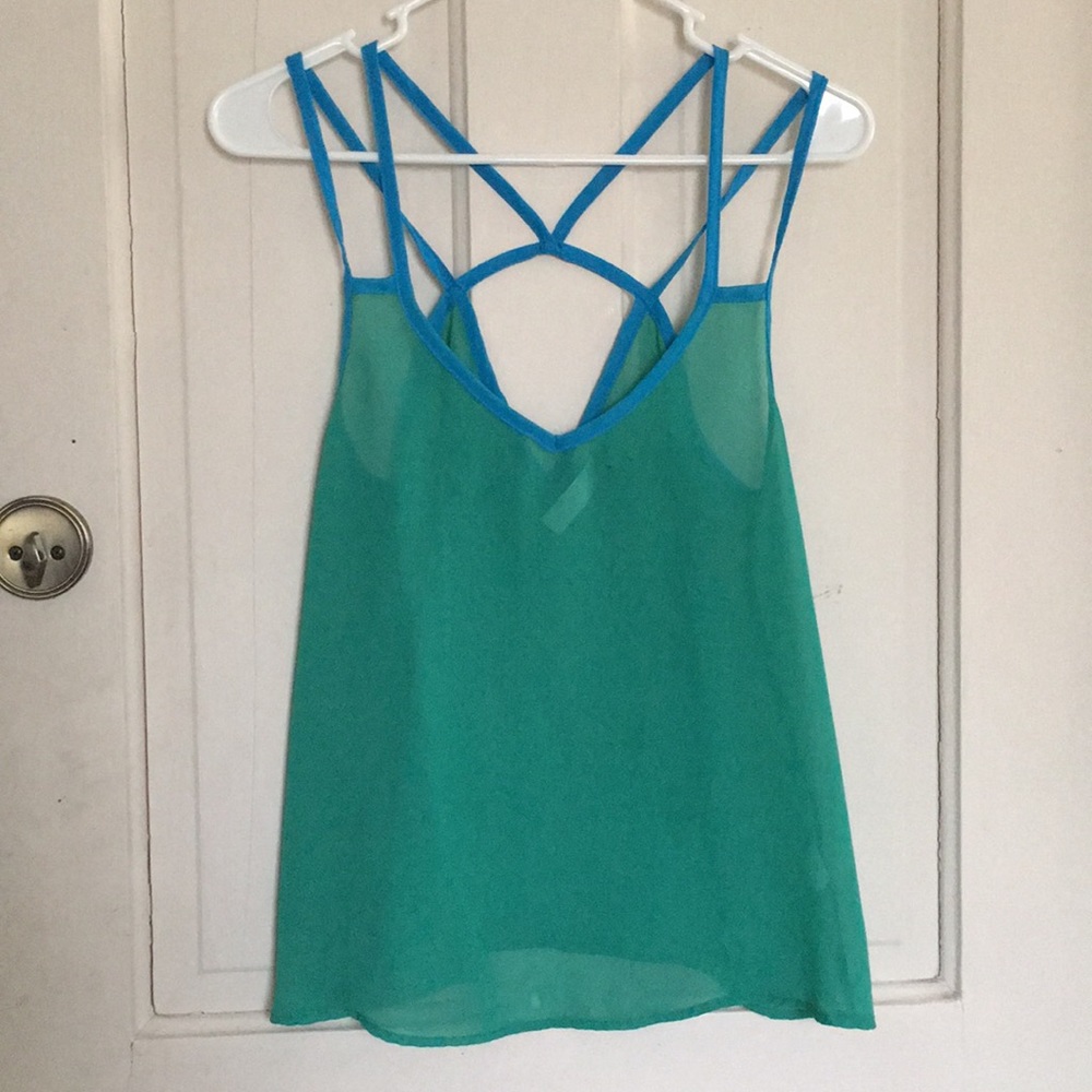 Mesh tank top